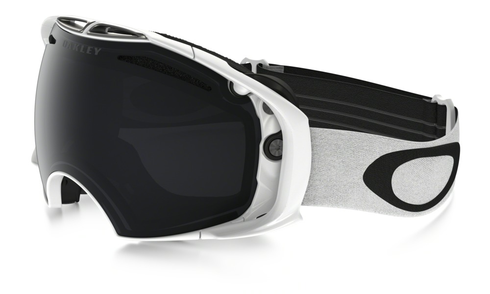 Oakley Airbrake™ Snow Goggle POLISHED WHITE, DARK GRAY Oakley US Store