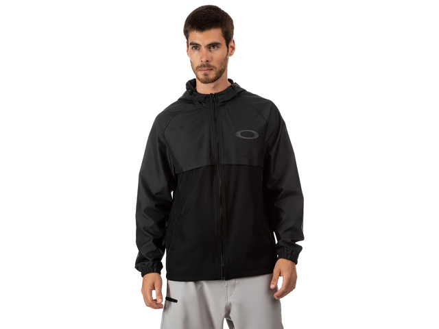 jaqueta corta vento oakley windbreaker blackout